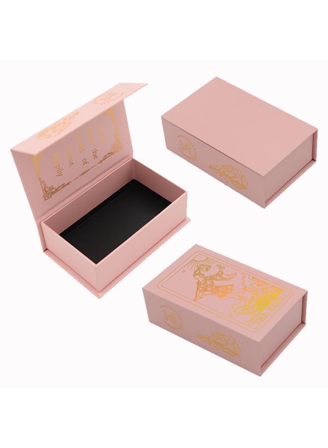 Plastic Tarot Classic Waite 78 Tarot Bronzing Waterproof Table Game Card Card A Generation Of Spot-Color:Taiyuejin - Image 5