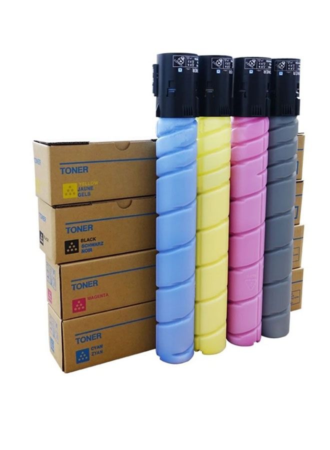 Japanese premium Version Toner for Konica Minolta Bizhub C454/454e/554/554e/268/308/258(4 Color Complete Set)