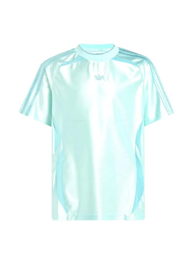Adidas adidas WOVEN TEE Blue Originals Kids T-SHIRTS