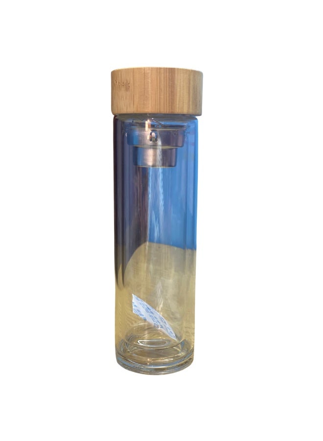 High quality Glass travel bottle for coffee and hot & cold drinks 550ml  - Image 1