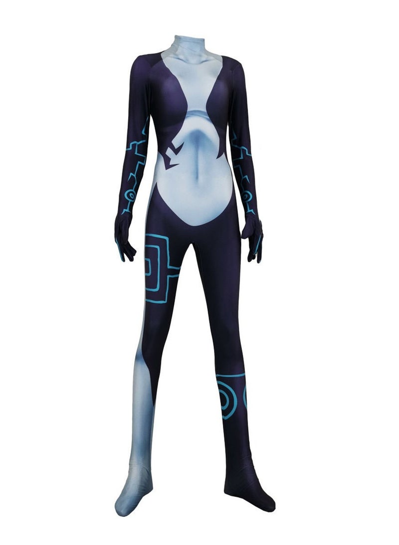The Legend of Zelda Breath of the Wild Link Cosplay Jumpsuit Stage Performance Suit  - Image 1