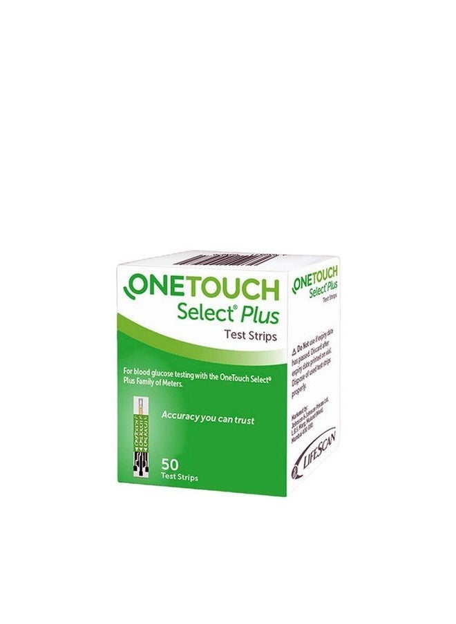 ONETOUCH One Touch Select Plus Blood Sugar Test Strips (50pcs) 