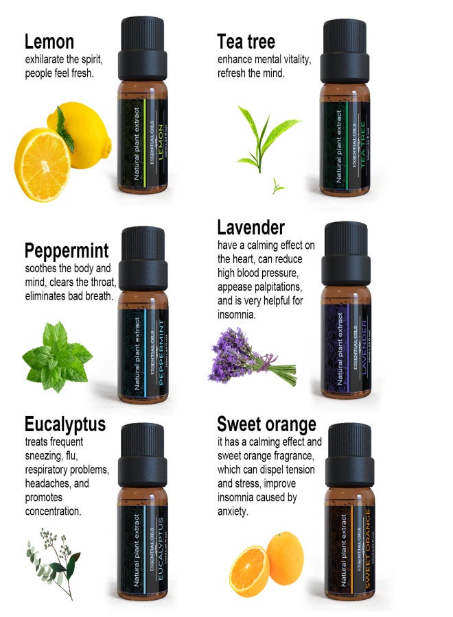 1PC Natural Essential Oils Set Water-soluble Aroma Essential Aromatherapy Oil for Oil Diffuser Humidifier - Image 3