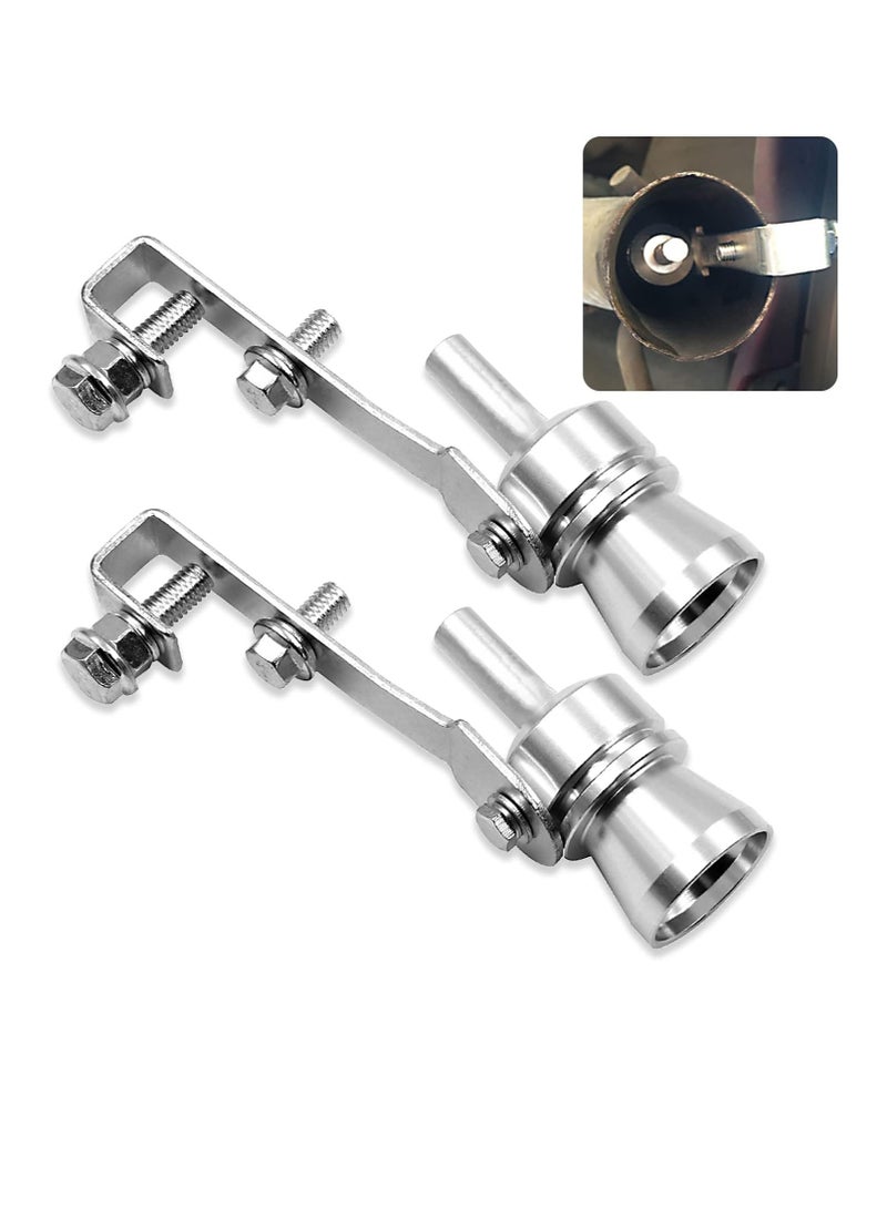 PAMEER Aluminum Alloy Exhaust Turbo Sound Whistle Simulator, Turbo Sound Exhaust Muffler Pipe Whistle Car Roar Maker, Car Blow off valve Tip Simulator Whistler Tail Pipe. - Image 2