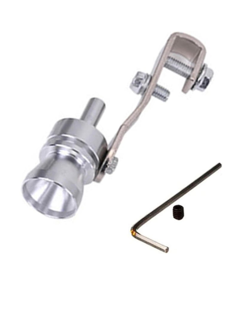 PAMEER Aluminum Alloy Exhaust Turbo Sound Whistle Simulator, Turbo Sound Exhaust Muffler Pipe Whistle Car Roar Maker, Car Blow off valve Tip Simulator Whistler Tail Pipe. - Image 5