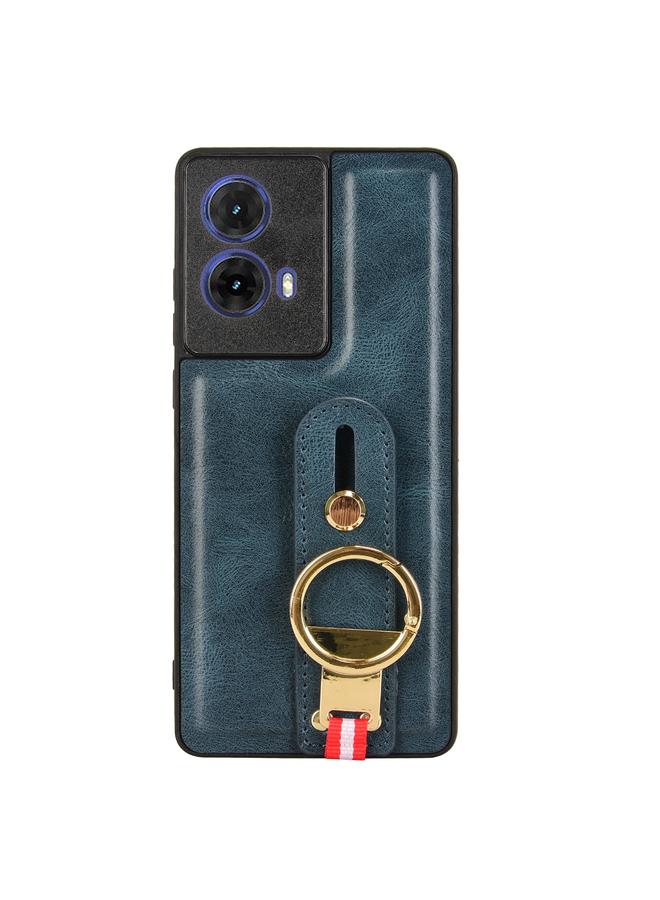 S-TOP Case For Motorola Moto G85 5G Wristband Leather Back Phone Case - Image 3