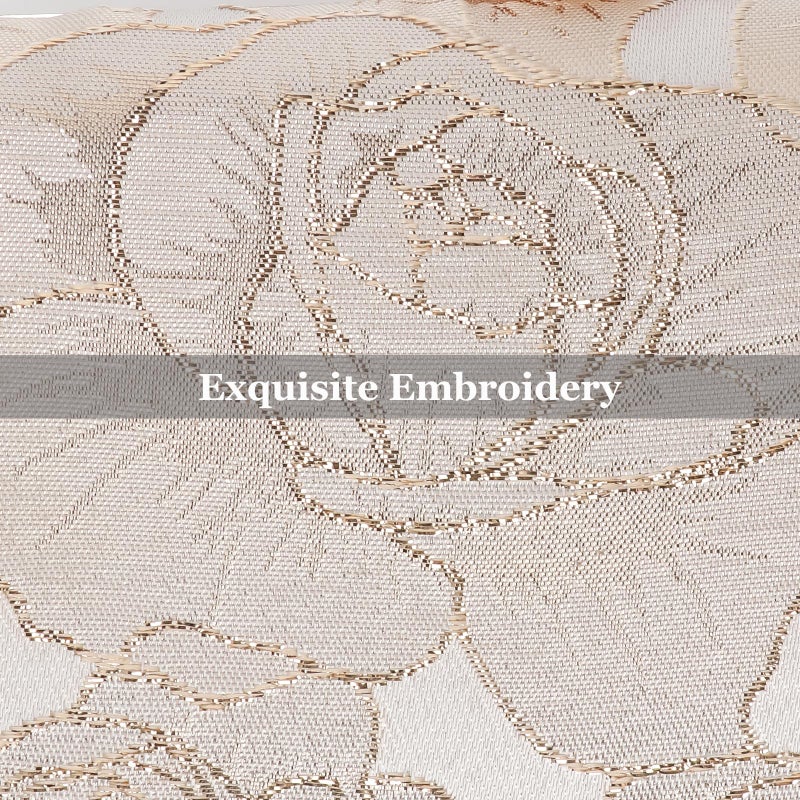 DA BODAN Womens Vintage Floral Embroidery Clutch Evening Handbag Shoulder Bags Purse for Wedding Party Prom - Image 2