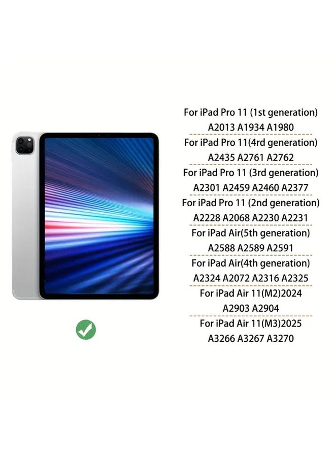 Ultra Thin Lightweight Stand Case For iPad Air 10 9 Inch Blue Frosted Back - Image 3