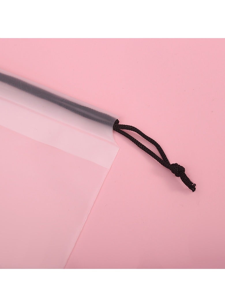 Kormesic 3 قطع حقائب تخزين شفافة من البولي فينيل كلورايد بسحاب - مقاومة للماء لتخزين مستحضرات السفر - Image 3