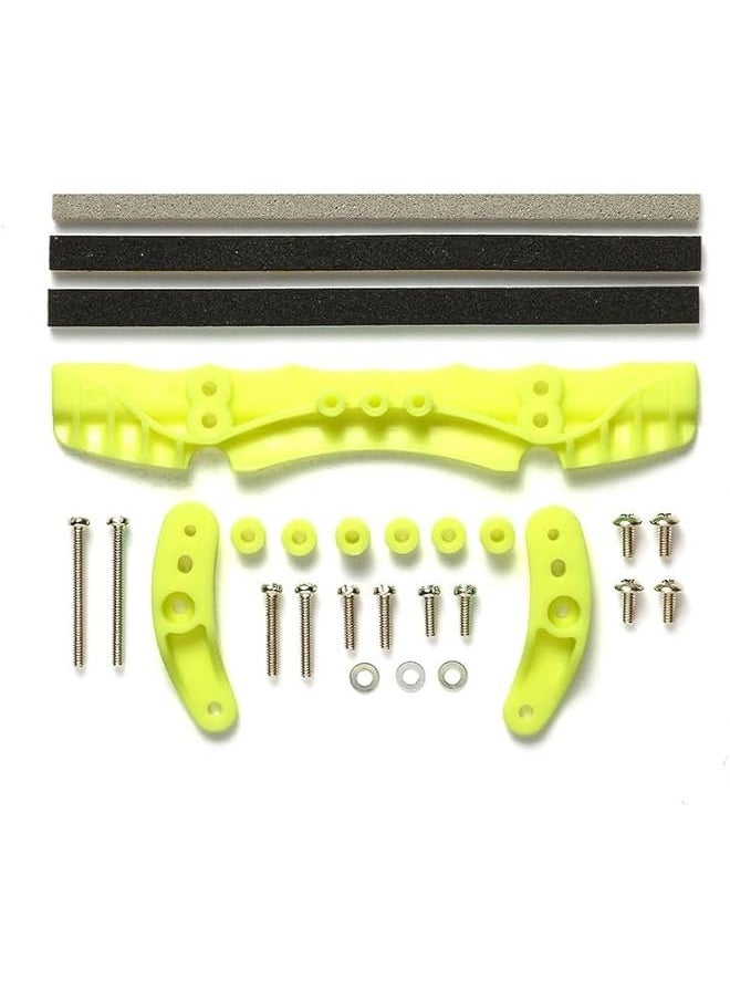 تاميا مجموعة فرامل الهيكل Mini 4Wd Gup Ar باللون الأصفر الفلوريسنت  - Image 1