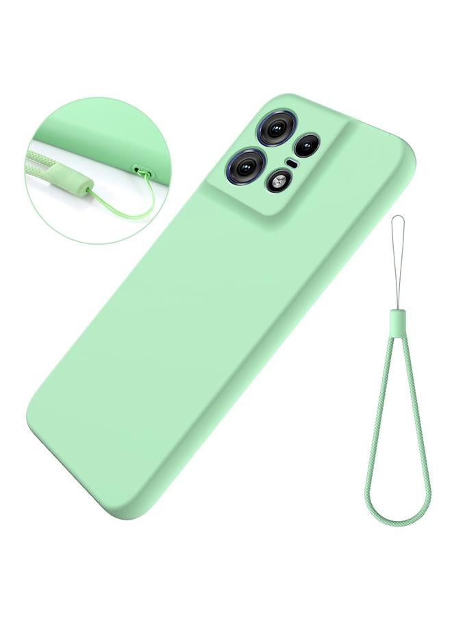 اس-توب جراب لهاتف موتورولا إيدج 50 برو، جراب سيليكون سائل مقاوم للصدمات بلون نقي - Image 2