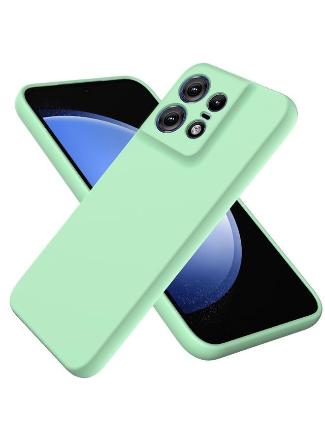 اس-توب جراب لهاتف موتورولا إيدج 50 برو، جراب سيليكون سائل مقاوم للصدمات بلون نقي - Image 1