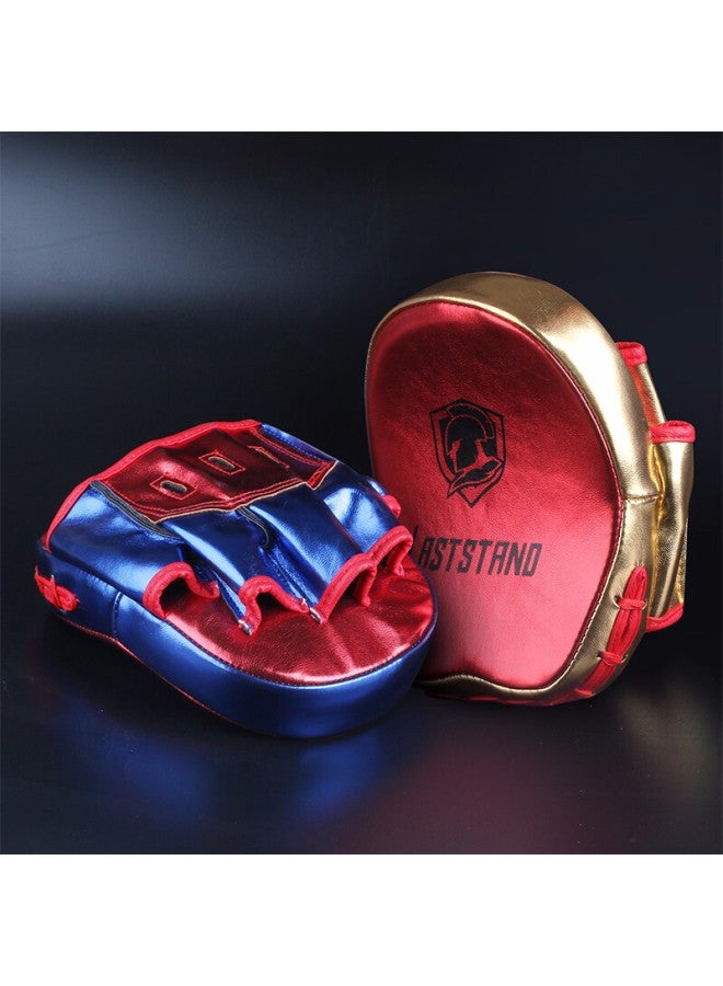 Laststand Sanda Boxing Target Precision Pad Muay Thai Fighting Taekwondo Hand Target Red Gold Single Piece - Image 3