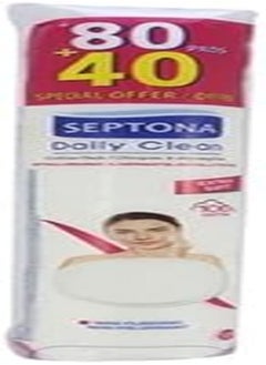 Septona PROMO 80+40 Round Cotton Pads DUO in a Plastic Bag - pzsku/ZFD0310457C1AE16FF07DZ/45/_/1722278957/3fe24691-6870-452d-93e2-4b0a1708491d