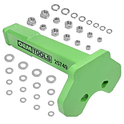 OEMTOOLS 25749 Wheel Hub Removal Tool, Green Hub Bearing Removal Tool, Hub Buster Tool Prevents Axle Removal or Damage, Works for 5, 6, and 8 Lug Hubs - Image 1