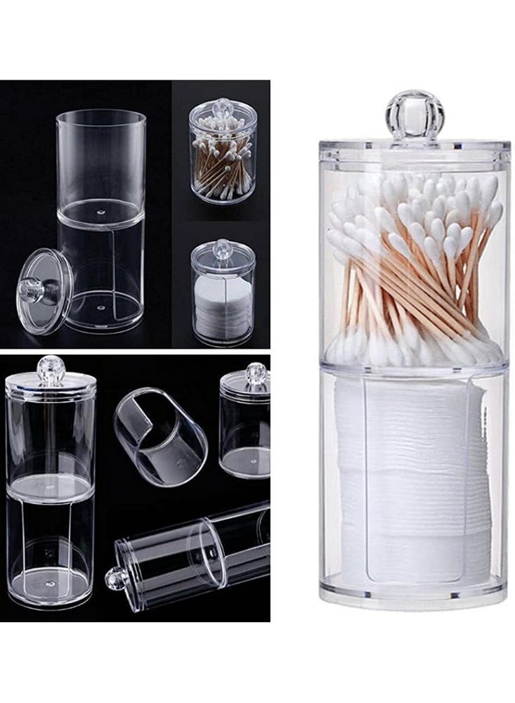 منظم وحامل وسادات قطنية  للمكياج  و أعواد قطنية  لمستحضرات تجميل - Image 4