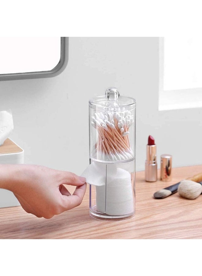 منظم وحامل وسادات قطنية  للمكياج  و أعواد قطنية  لمستحضرات تجميل - Image 2