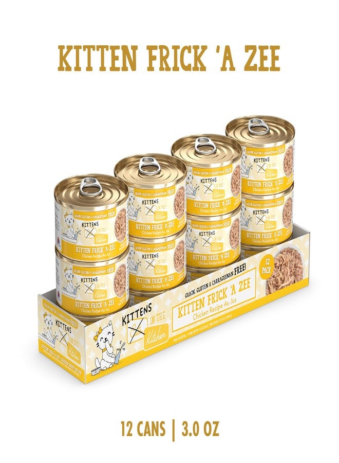 Weruva Cats in The Kitchen Kitten, Kitten Frick 'A Zee, 3oz Can (Pack of 12) - Image 2