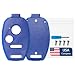 StandardAutoPart Premium USA Grade for Honda Key Fob Shell Tough CrackResistant Durable DIY Installation for Civic 20062013 Accord 20032012 CRV 20052006 Pilot 20092015 Fit Ridgeline Blue 3 Button - Image 2