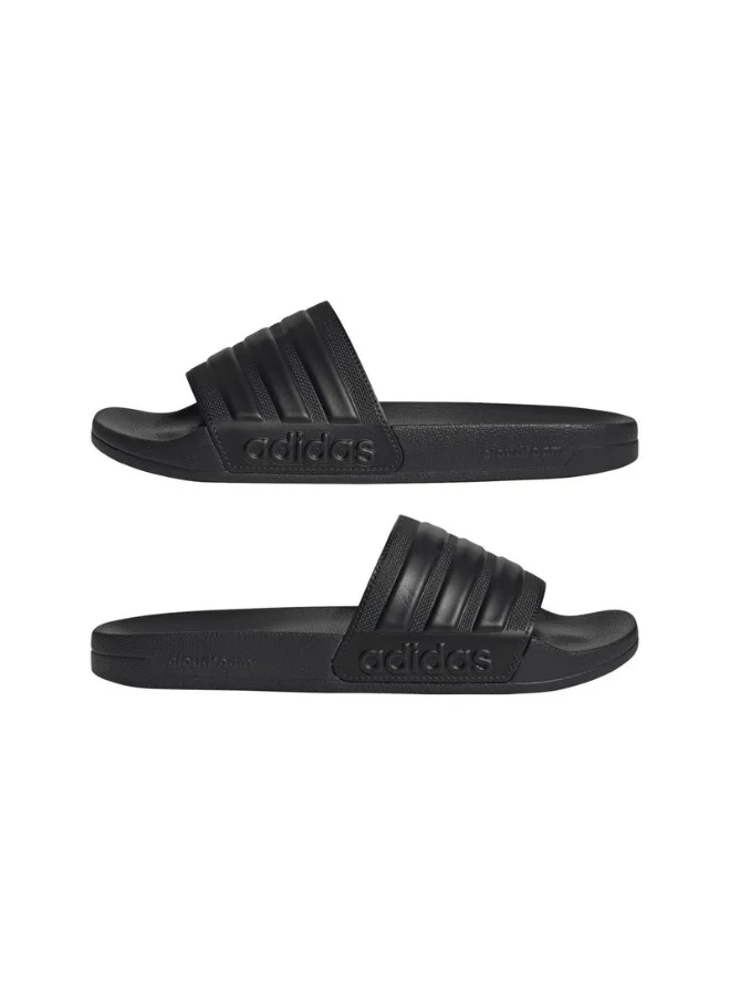Adidas Adidas Adilette Shower U Black Sportswear Sandals/Slippers For Unisex