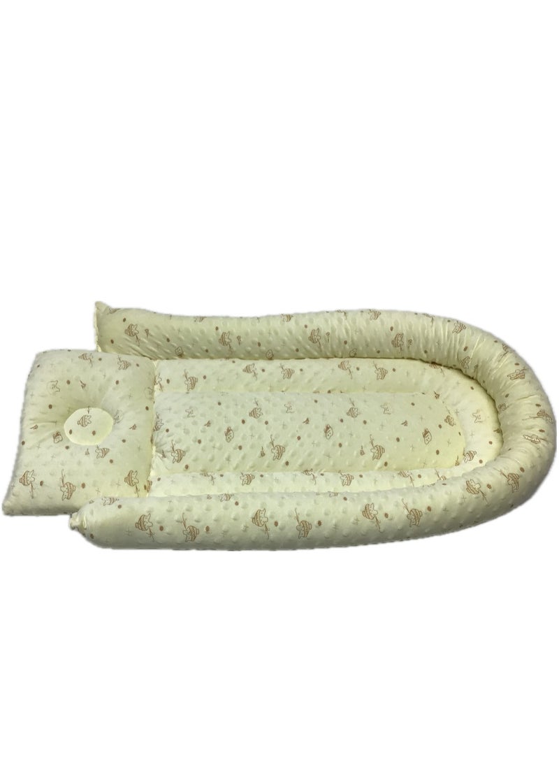 Sweet baby BABY COMFORT BED WITH ATTACHED PILLOW AND BORDER  - Image 2