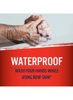 New-Skin Liquid Bandage, Waterproof for Scrapes and Minor Cuts, 1 Ounce  - Image 2