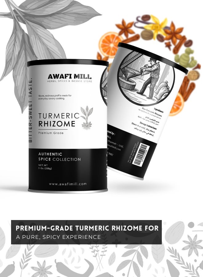AWAFI MILL Curcumin Mother Rhizome - Premium Quality - 500 g | 17.6 Oz - Image 5