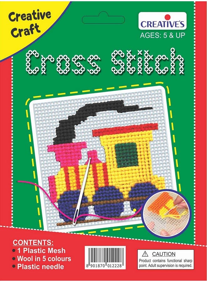 Creative's Cross Stitch Engine Crafts Kit (Multi-Color) - Image 1