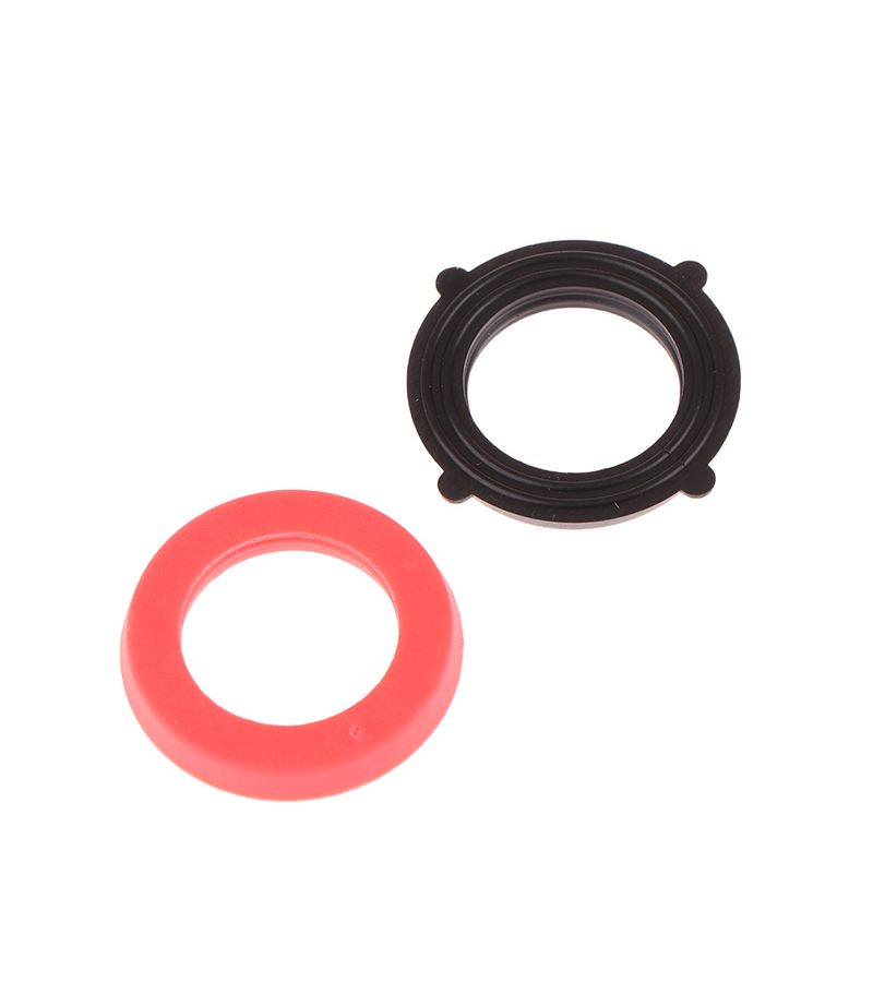 Red Heavy Duty Rubber Washers for 3/4 Inch Garden Hose Faucets 10 Pack - Image 3