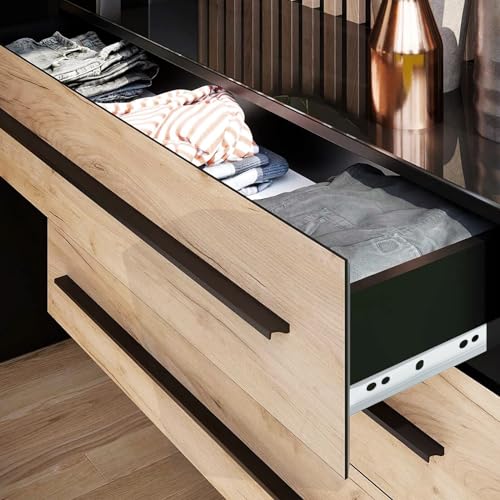 Suiwotin 1 Pair 12 Inch Drawer Slides, White Coated Steel Drawer Track, Removable Bottom Mount Drawer Rails with Smooth Sliding Nylon Wheels - Image 3