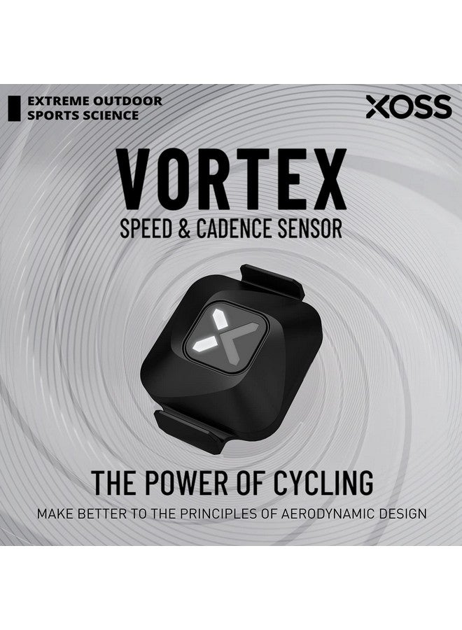 Xoss Vortex Cadence And Speed Sensor Wireless Ipx7 Waterproof - 300 Hours Dual Modes Bike Sensor Ant+/Bluetooth 4.0 Compatible For Cycling Computer - 2 Pack - Image 2