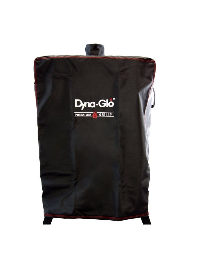 Dyna-Glo غطاء شواية عمودية عريضة من GHP Group Dyna-Glo DG1235GSC، أسود - Image 1