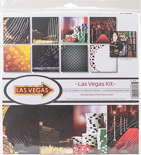 Reminisce VE-200 Vegas Scrapbook Collection Kit - Image 3