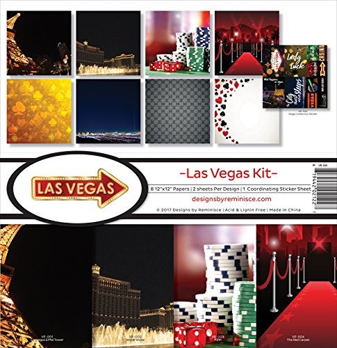 Reminisce VE-200 Vegas Scrapbook Collection Kit - Image 2