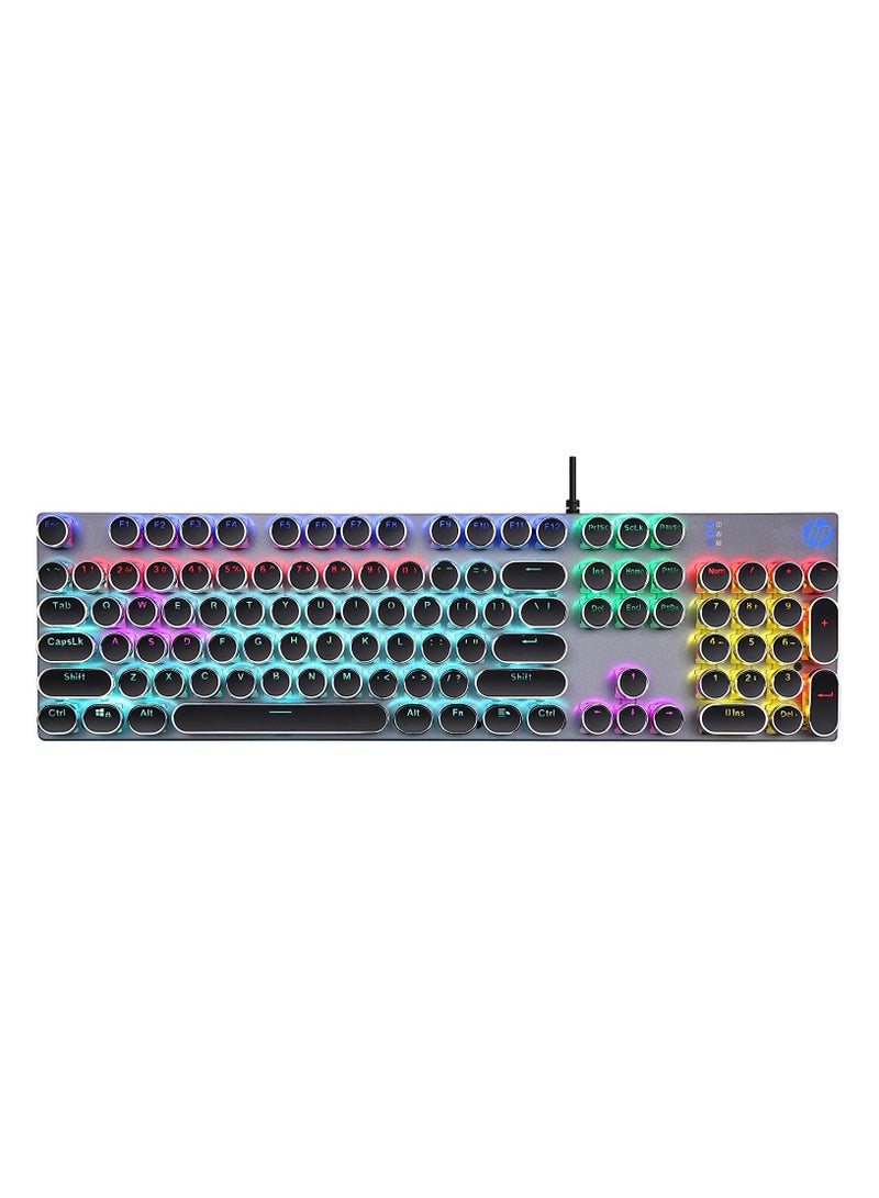 HP لوحة مفاتيح الألعاب الميكانيكية GK400Y (مفتاح أزرق) - Image 1