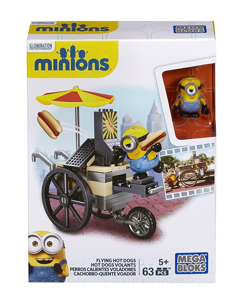 Mega Brands Minions toys Mega Bloks Minion Movie Flying Hot Dogs - Image 2