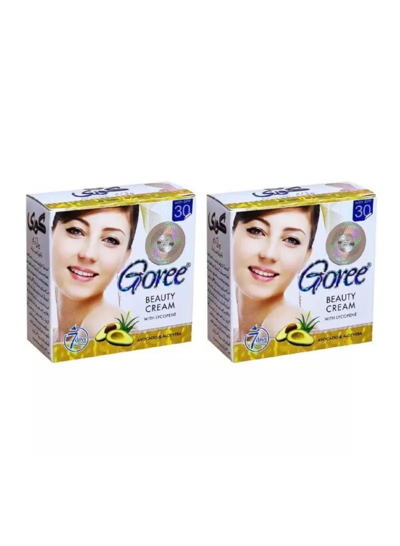 Goree Beauty Cream With LYCOPENE - 2x30g