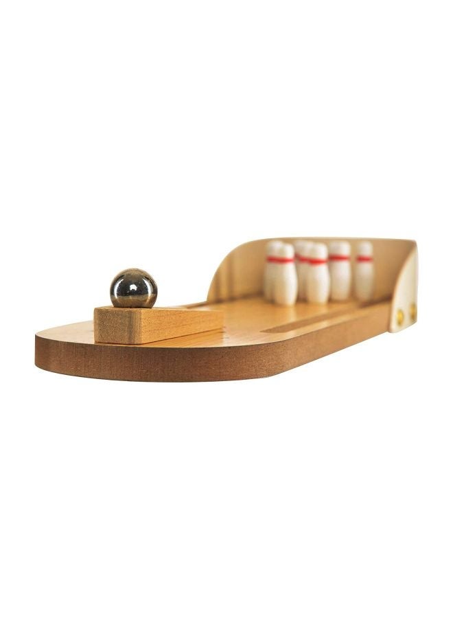 NIBEMINENT Wooden Mini Bowling Game - Image 4
