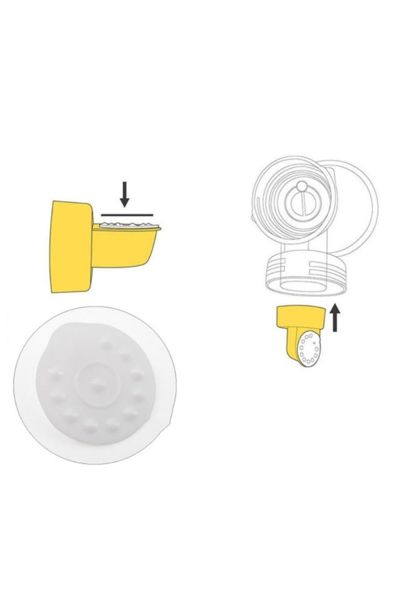10pcs Silicone Membrane Replacement for Medela Breast Pump BPA Free Spare Parts Accessories Fit Manual and Electric Breast Pump for Women Mothers - Image 5