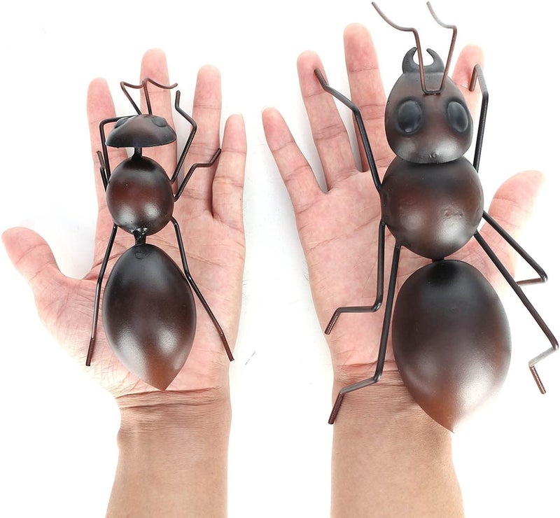 Metal Ant Art Sculpture Garden Decoration, Ant Wall Decoration Indoor and Outdoor Garden Courtyard Lawn Decoration (1 Pieces) - Image 2
