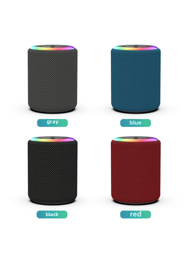 نيوترل مكبر صوت بلوتوث مقاوم للماء للاستخدام الخارجي، أسطواني صغير، مدفع فولاذي ملون، مكبر صوت صغير محمول بقماش صوتي - Image 4