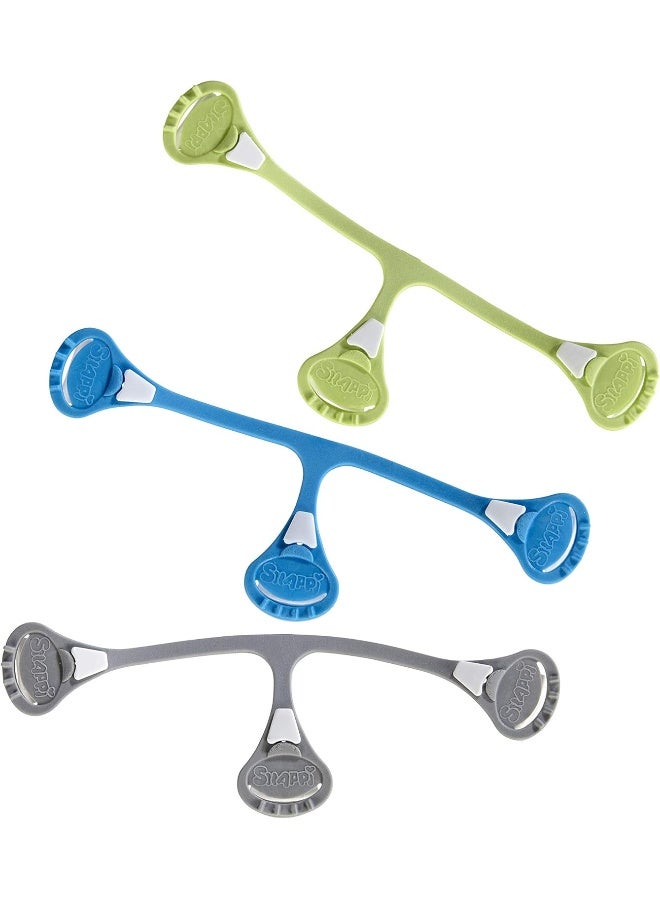 SNAPPI Boy's Cloth Diaper Fasteners, Pack of 3 - Image 1