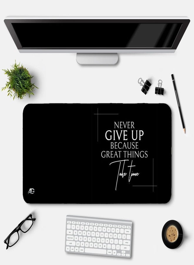 Extended Gaming Mouse Pad (23×11.5 Inch) - Large Desk Mat | Non-Slip Rubber Base, Smooth Surface for Laptop, Keyboard & Mouse | Office & Gaming Desk Pad (Print 5) - Image 1