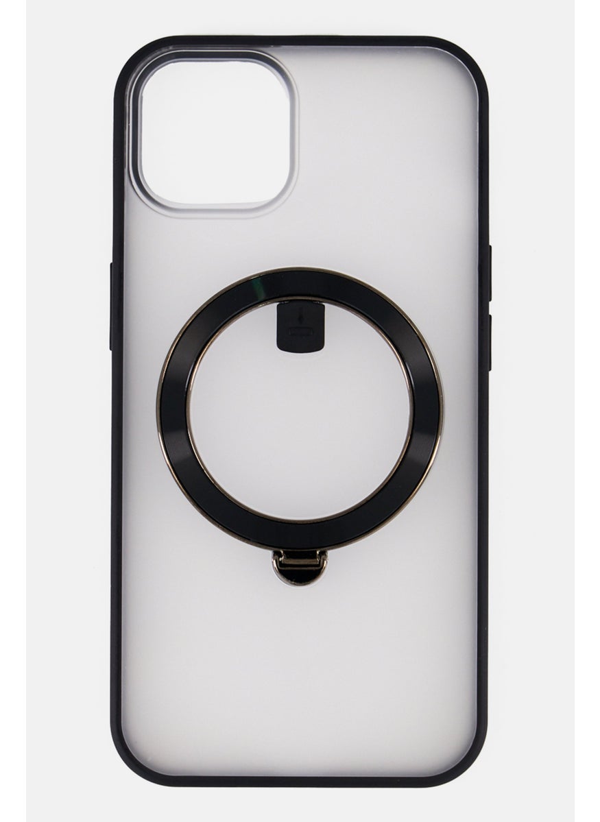 LEVELO iPhone 14 Ringo MagSafe Multi-Functional Kickstand Case, Black  - Image 1