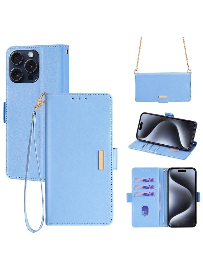 S-TOP Case For iPhone 13 Pro Crossbody Chain Leather Phone Case - Image 1