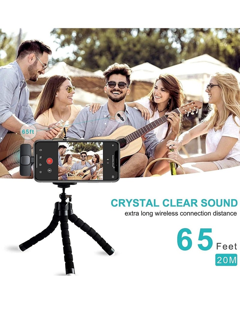 "Wireless Lavalier Microphone for iPhone & iPad – No APP or Bluetooth Needed, Ideal for YouTube, Facebook Live, TikTok, Vlog, and Zoom Video Recording with Noise Reduction (Lightning Connector)" - Image 5