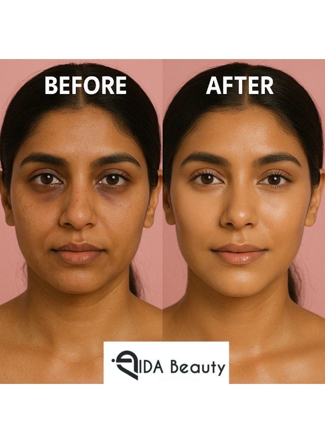 IDA Beauty 3D Liquid Multi-Use Sculpting Concealer | Full Coverage, Matte Finish, Lightweight & Long-Lasting | Conceals Dark Circles, Blemishes & Redness | Suitable for All Skin (R#08) - Image 2
