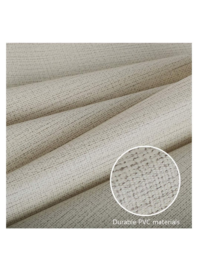 DUNISO Wipeable Vinyl Tablecloth for Rectangle Table Heavy Duty PVC Waterproof Spill proof Table Cloth for Kitchen Dining Tabletop Decoration 140*180cm  - Image 5
