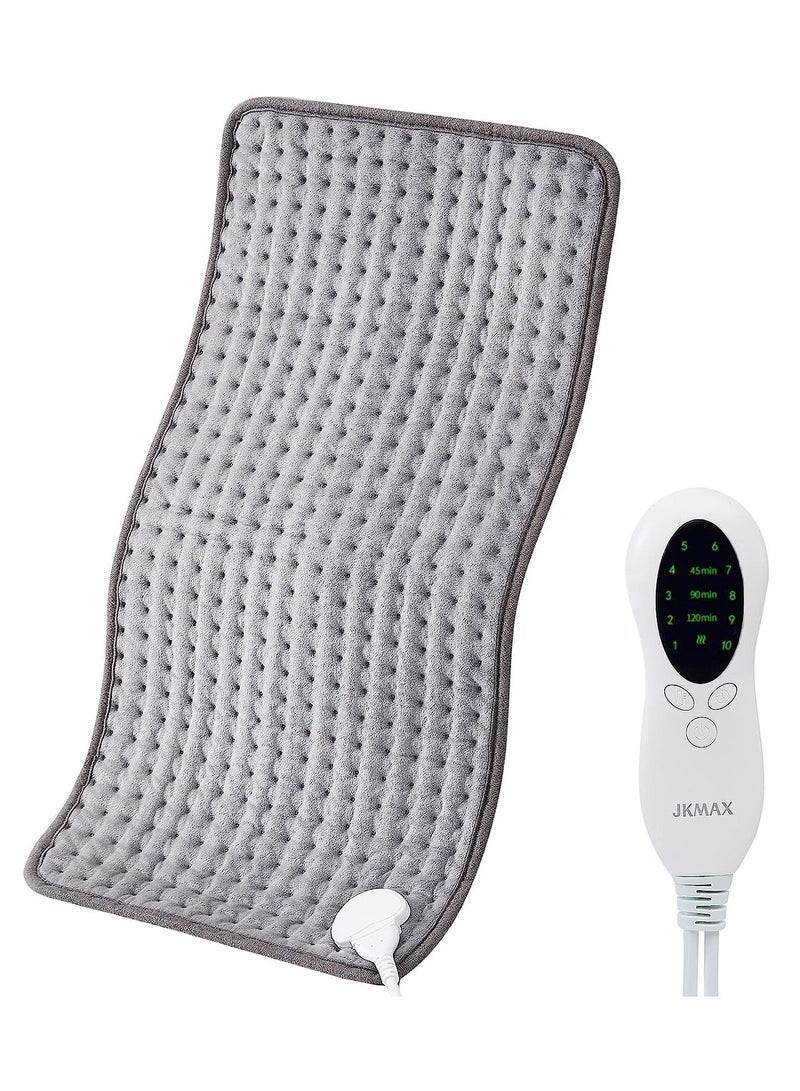 Generic Heating Pad, Heating Pad Electric for Pain Relief of Back Neck, and Shoulder, 10 Electric Temperature Options, 4 Timer Settings, Auto Shut Off (12 x 24 inches)  - Image 1