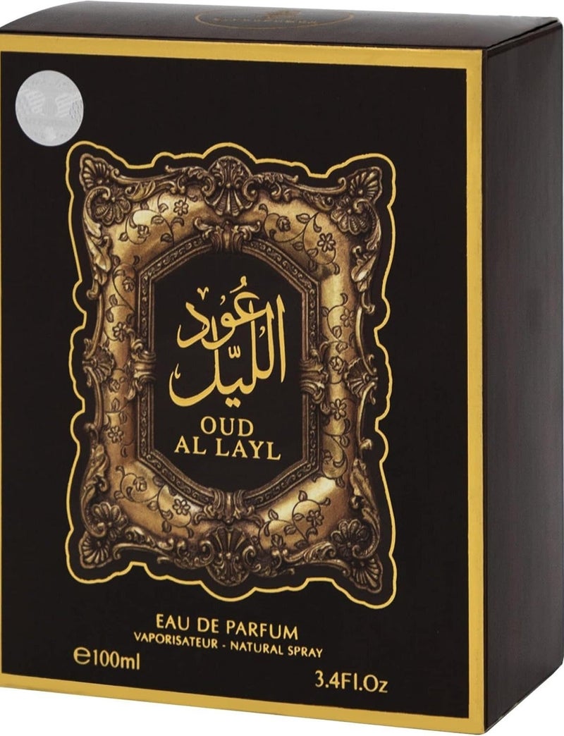 ARABIYAT My Perfumes OUD AL LAYL from ARABIYAT Eau De Parfum for Men and Women Long Lasting Arabian Perfume, 100ml - Image 3